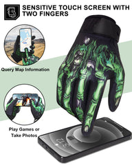 RIGWARL palm close-up with silicone grip for secure handlebar control