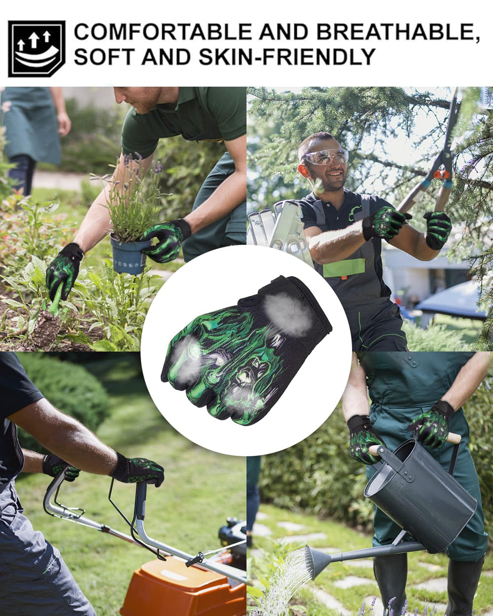 RIGWARL palm vents close-up improving airflow and comfort