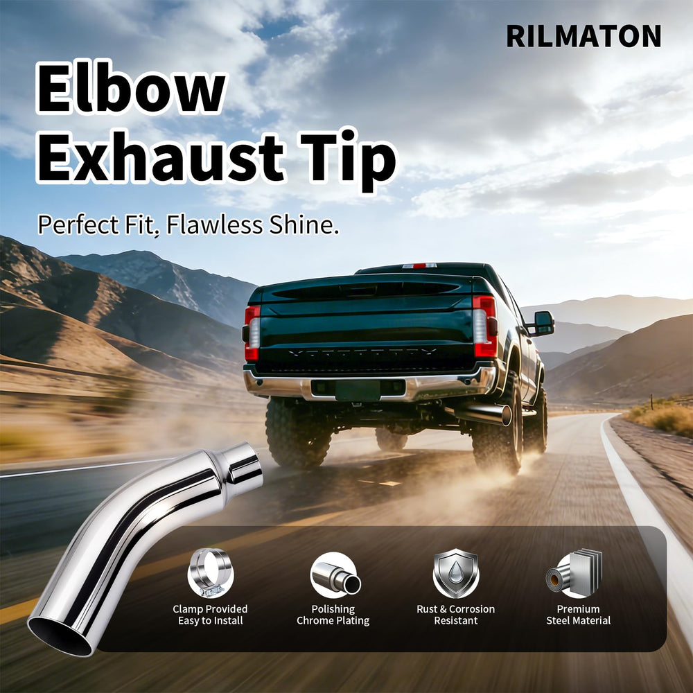 RILMATON close-up of chrome finish highlighting rust resistance and shine