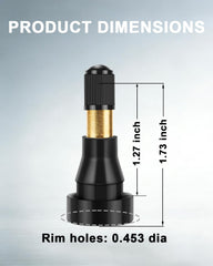 Riseuvo TR600 close-up profile of a snap-in stem highlighting airtight fit benefit