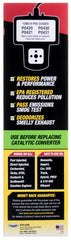 Rislone back label with directions and safety details to ensure correct use