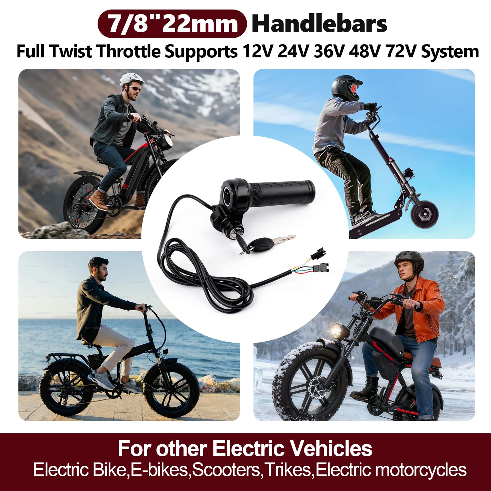 Riyitauto Ridstar Q20 held in hand for scale illustrating comfortable grip size