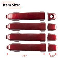 RLB-HILON close-up of red paint texture protecting handle surface