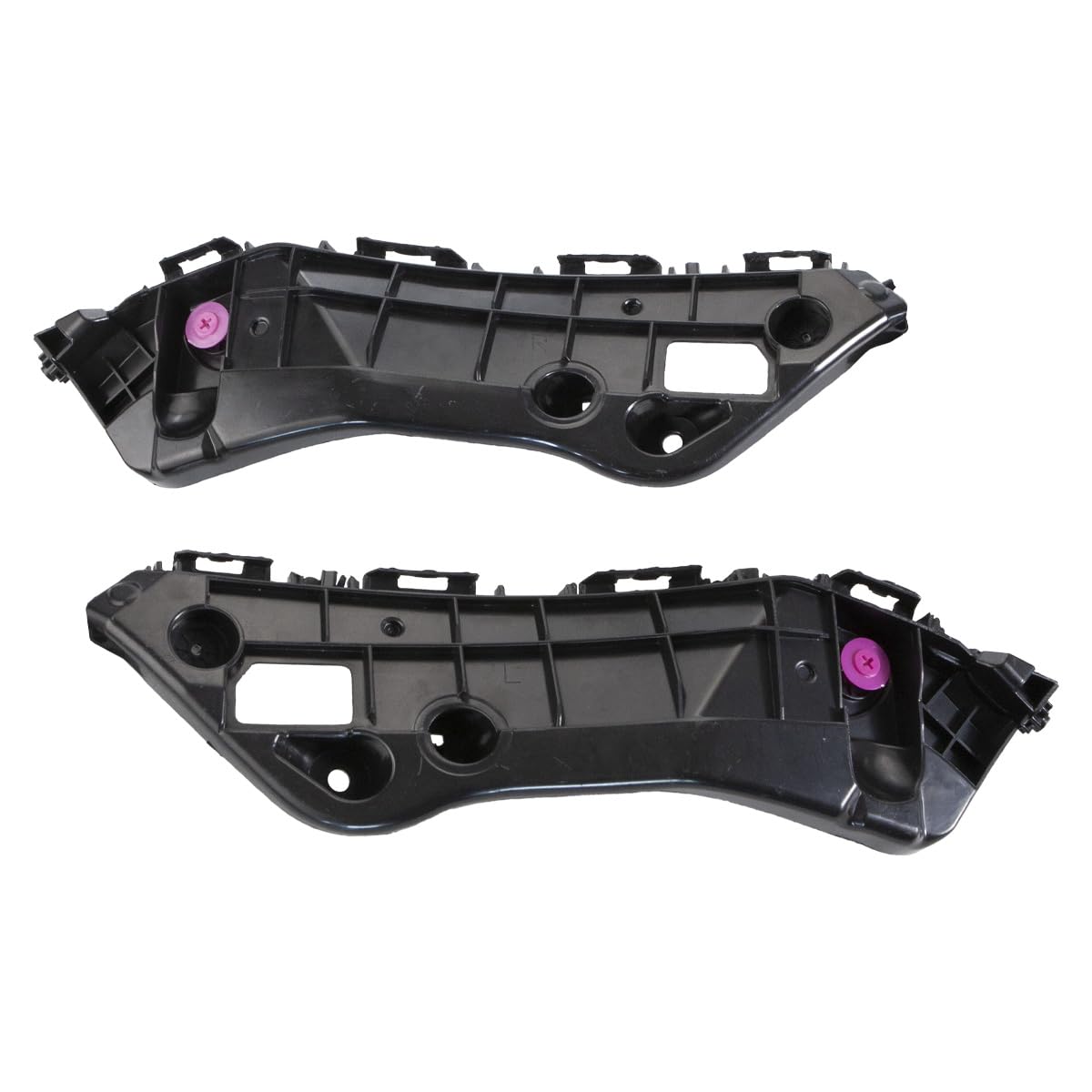 RLB-HILON front bumper bracket pair front view showing OEM fit and secure support