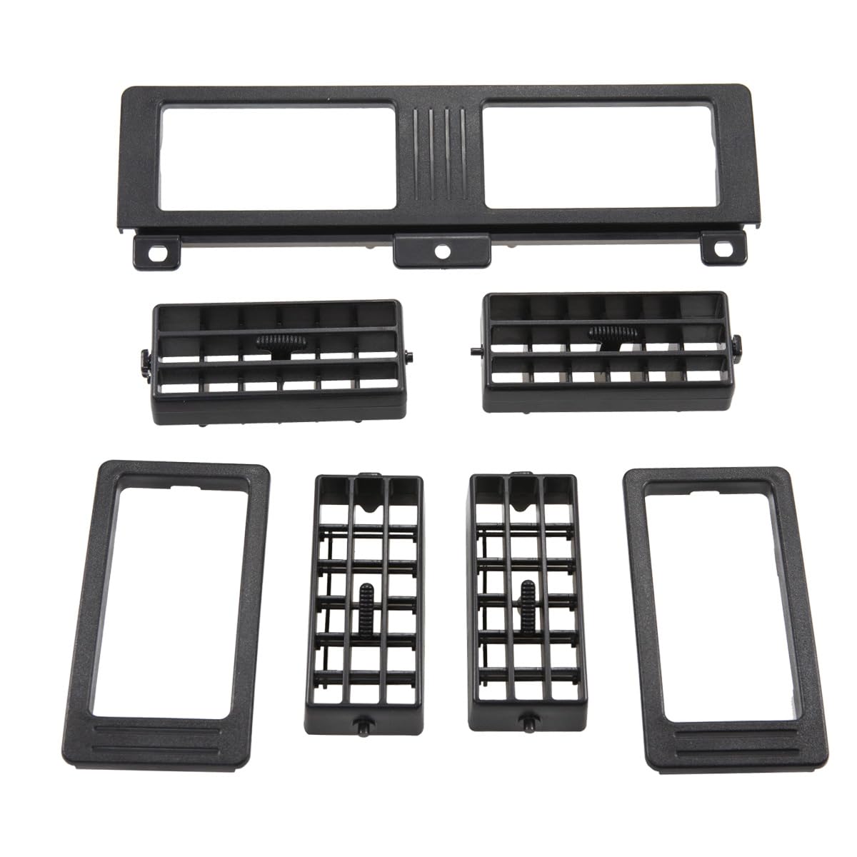 RLB-HILON front dashboard vent assembly showing clean replacement and improved airflow