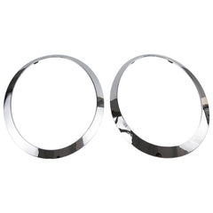 RLB-HILON front view trim ring showing chrome finish and exact fit benefit
