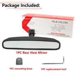 RLB-HILON glass close-up highlighting anti-glare finish for safer night driving