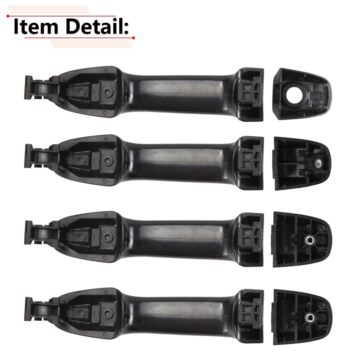 RLB-HILON handle set scale comparison demonstrates correct sizing for installation