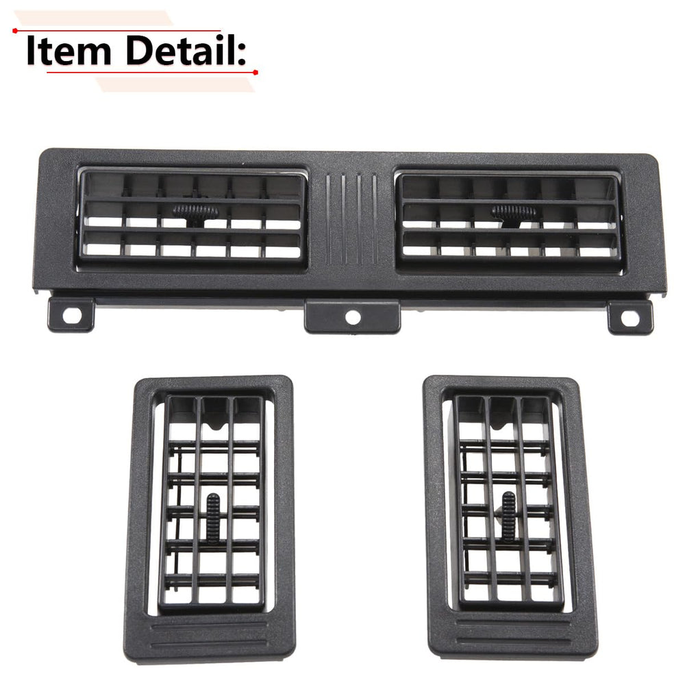 RLB-HILON vents installed in Navara dashboard illustrating quick swap and restored look