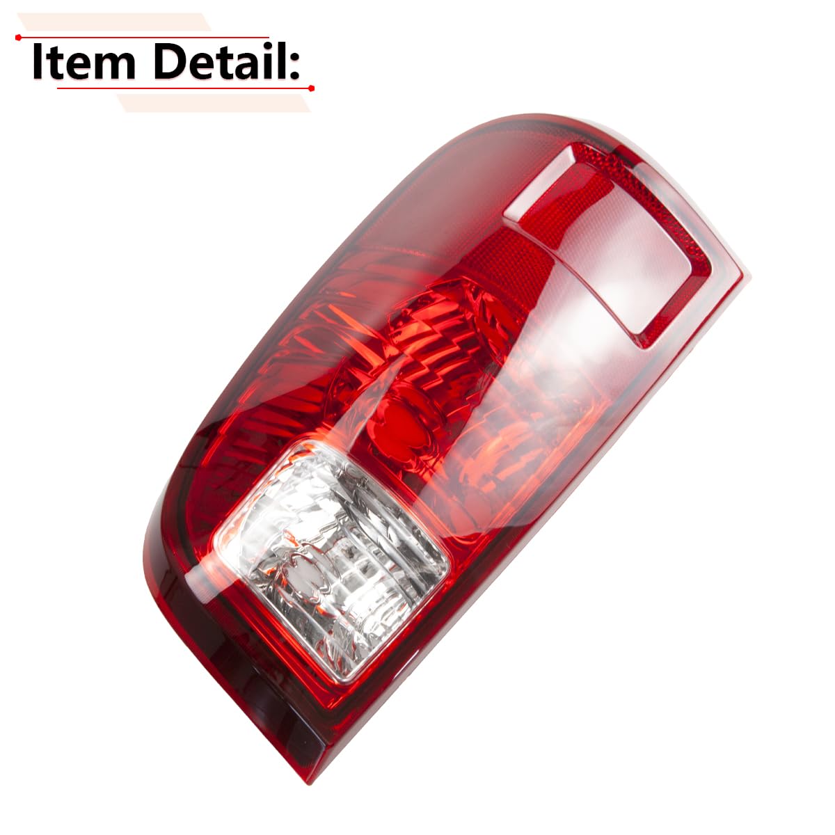 RLB-HILON tail light beside ruler demonstrating accurate size fit