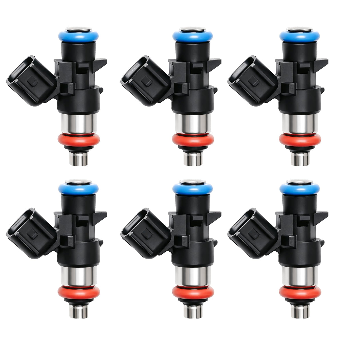 RLP front view of injector set showing fitment and connector, ensures easy replacement