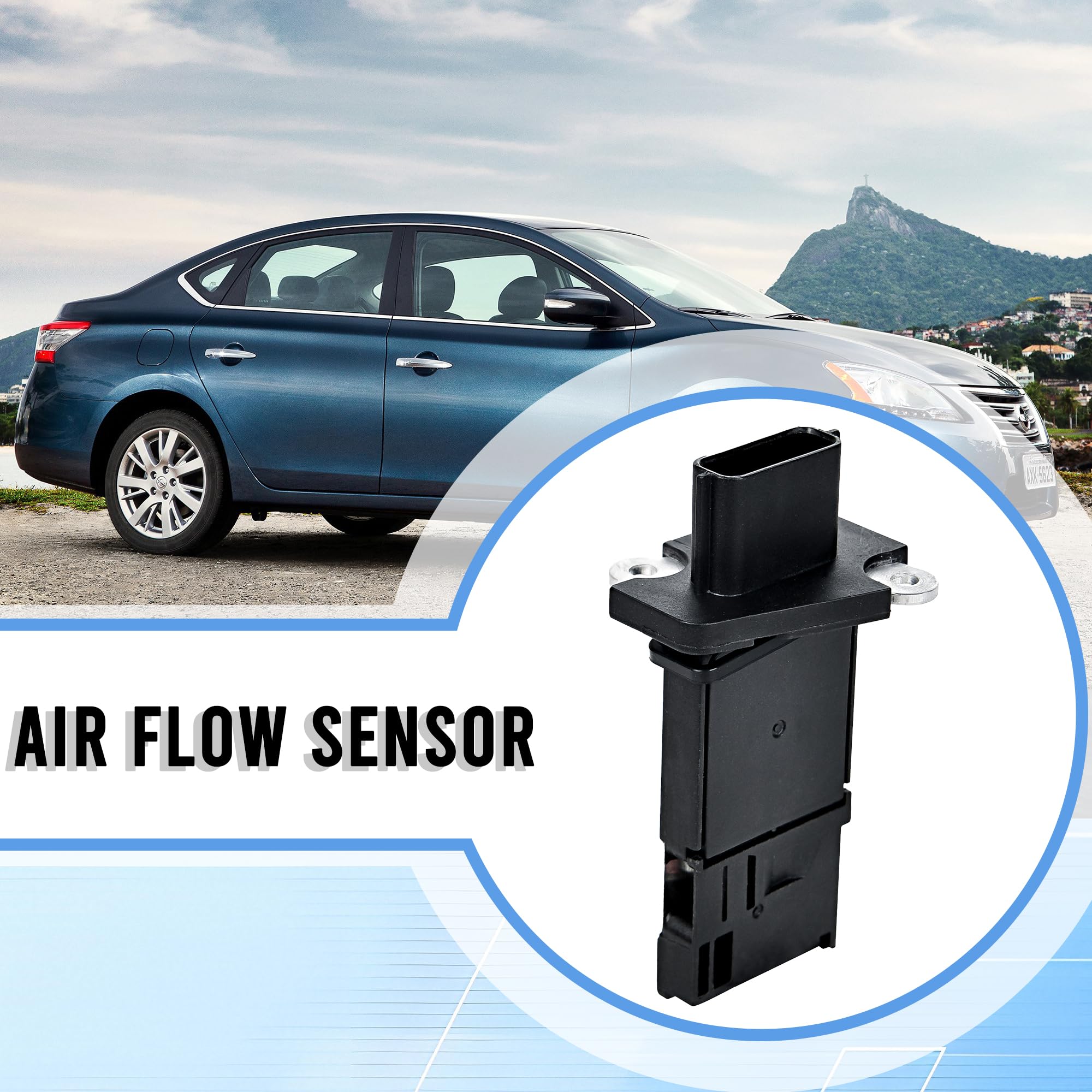 RLP MAF sensor packaging with warranty label giving buyer assurance