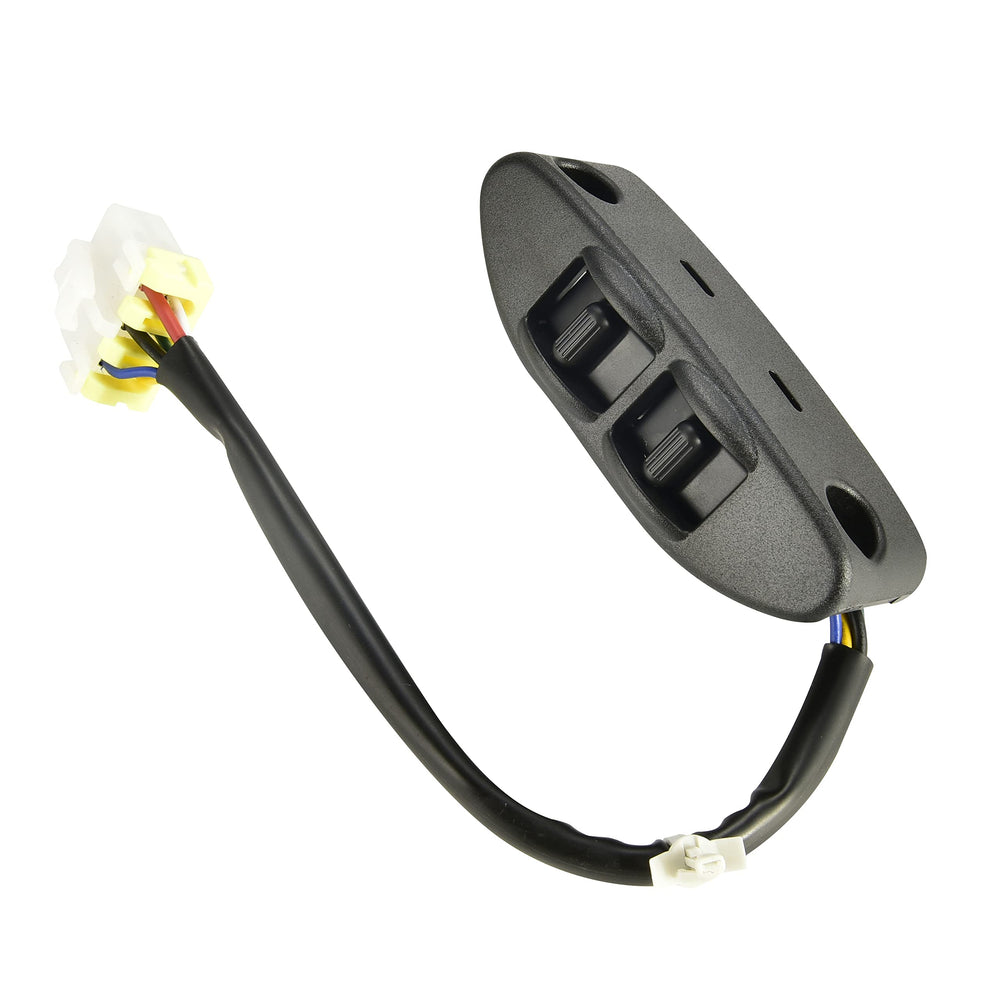 RLP power seat switch front view showing buttons and OEM appearance for easy replacement