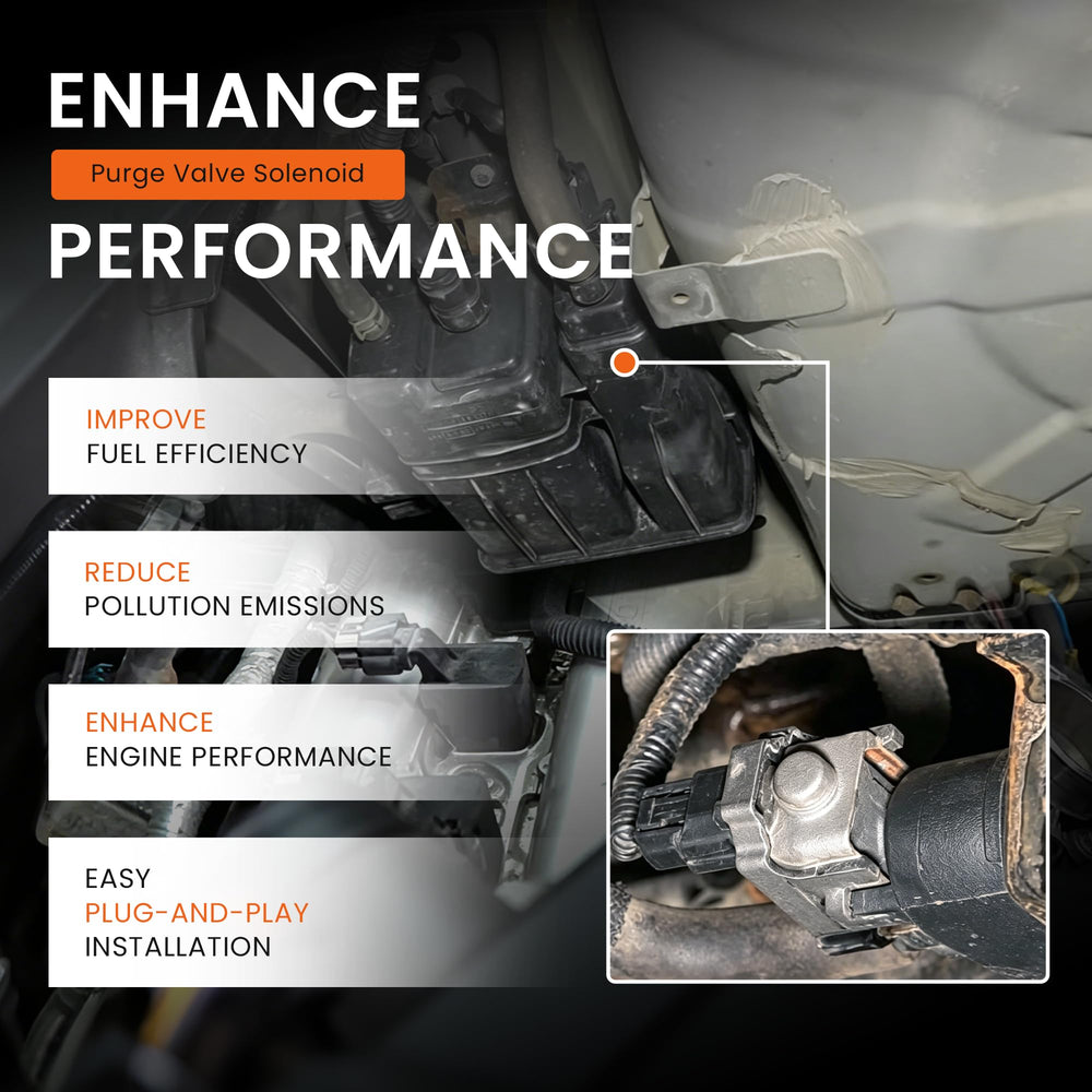 RLP purge valve installed under hood demonstrating correct fit and restored system operation
