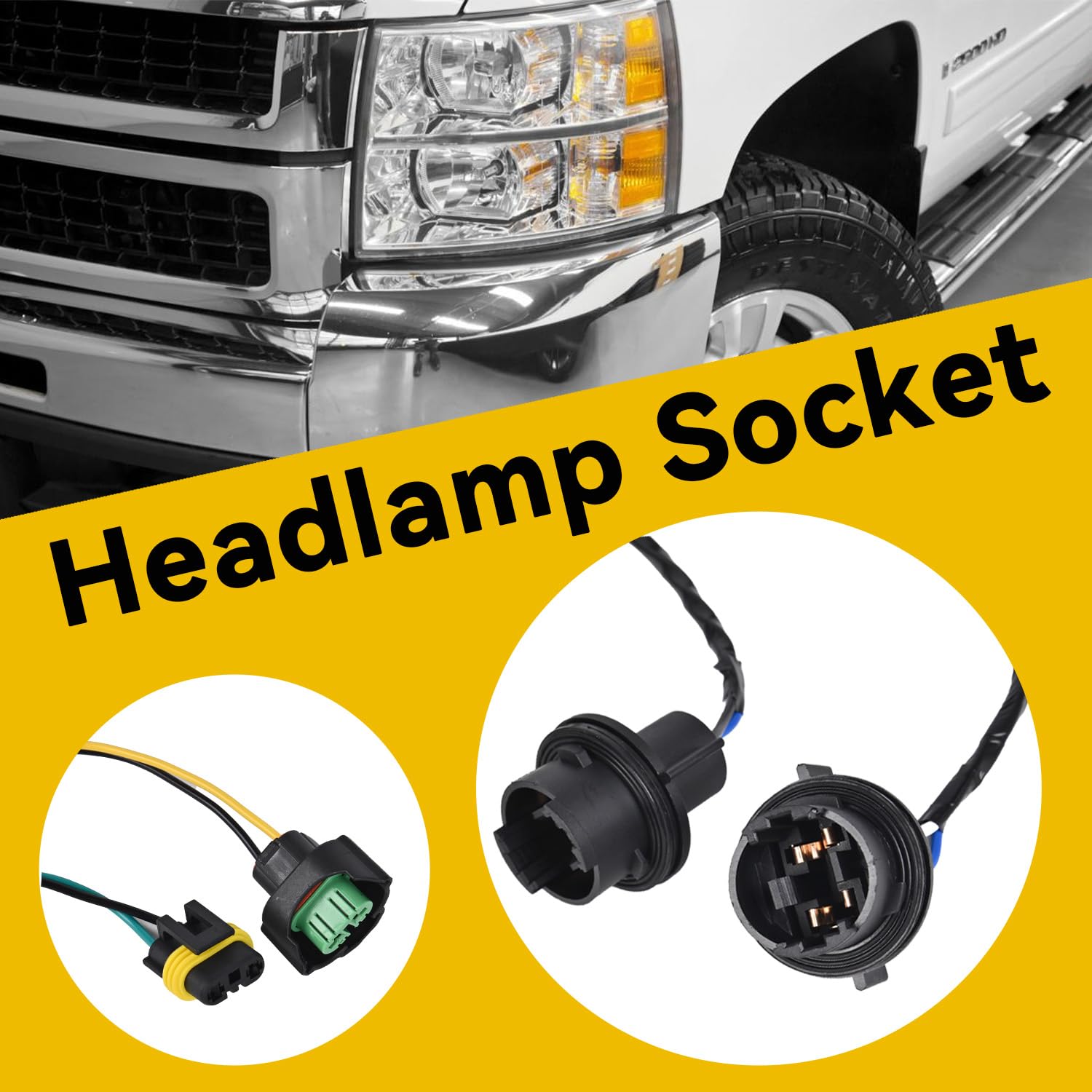 RLP driver and passenger harnesses side-by-side for correct fit selection