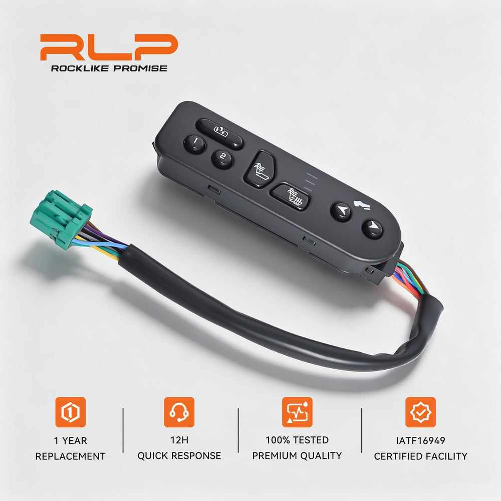 RLP removing old switch showing quick swap to restore seat heating