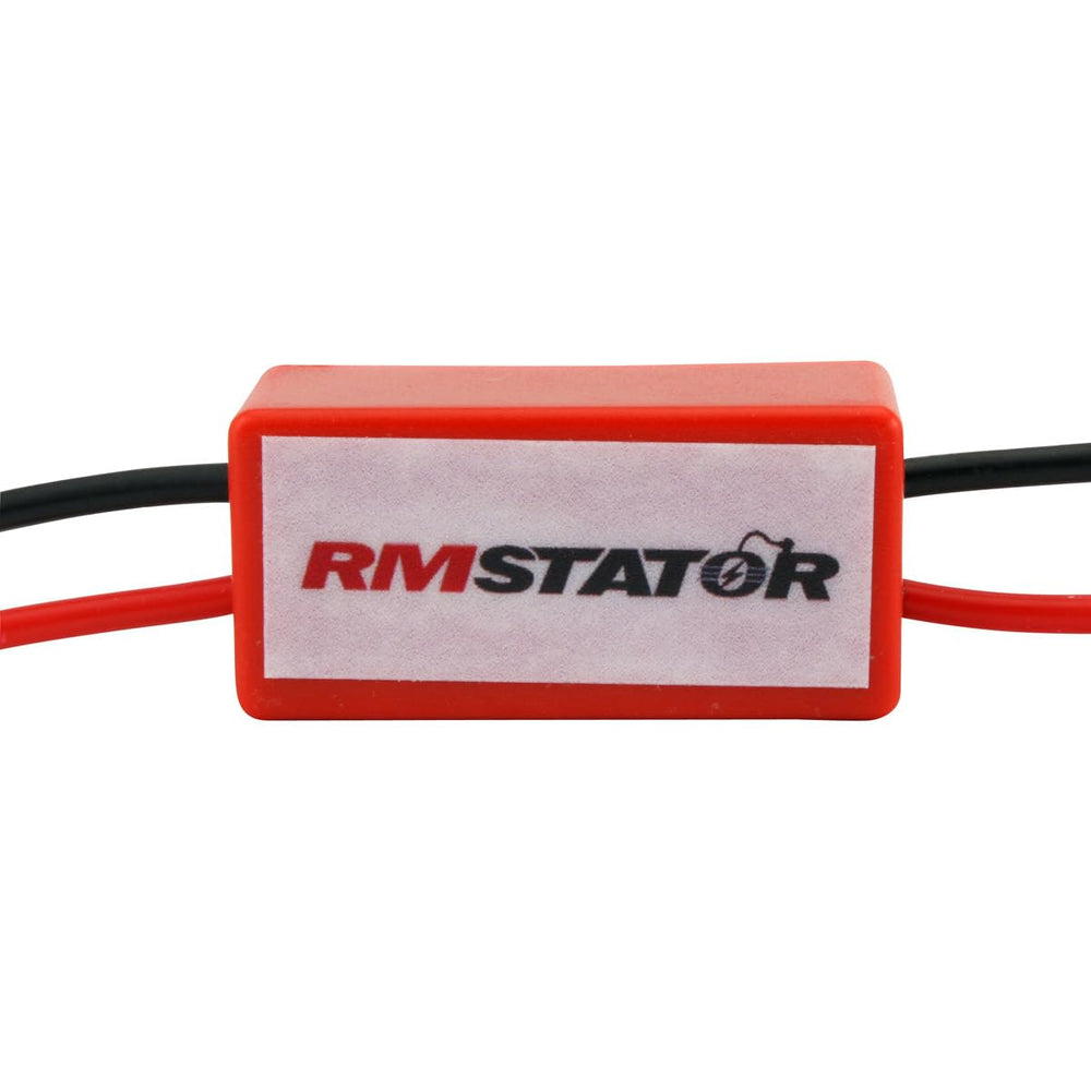 RMSTATOR adapter in hand for scale showing portable convenience and field use