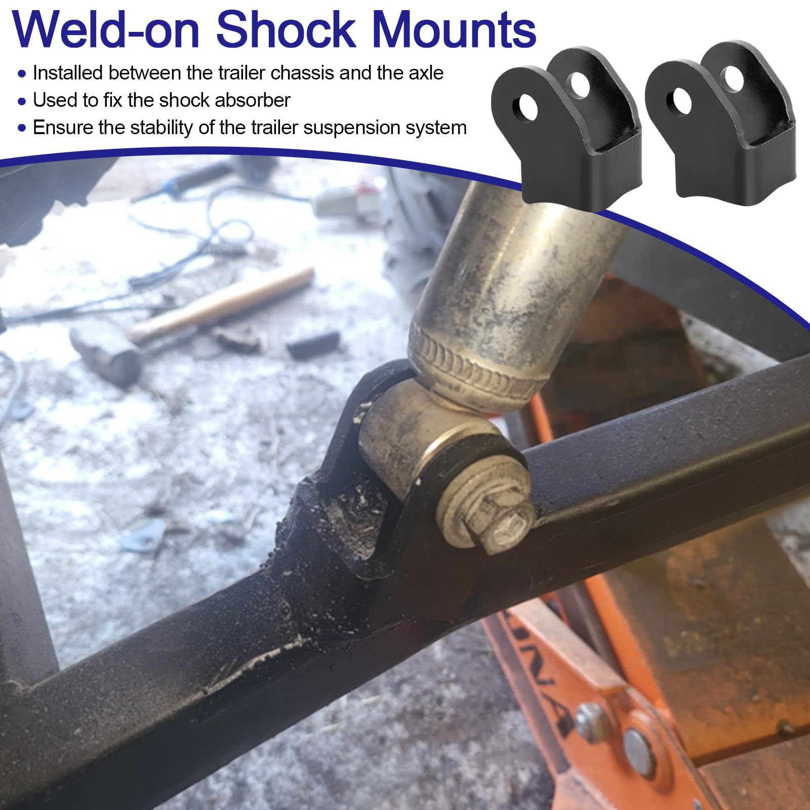 RO6G mounting holes detail displaying pre-drilled holes for quick bolt-up