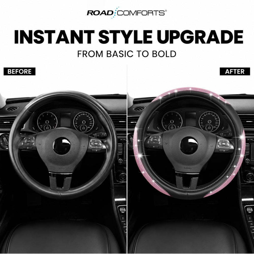 Road Comforts reinforced edge stitching close-up showing durability and crack resistance