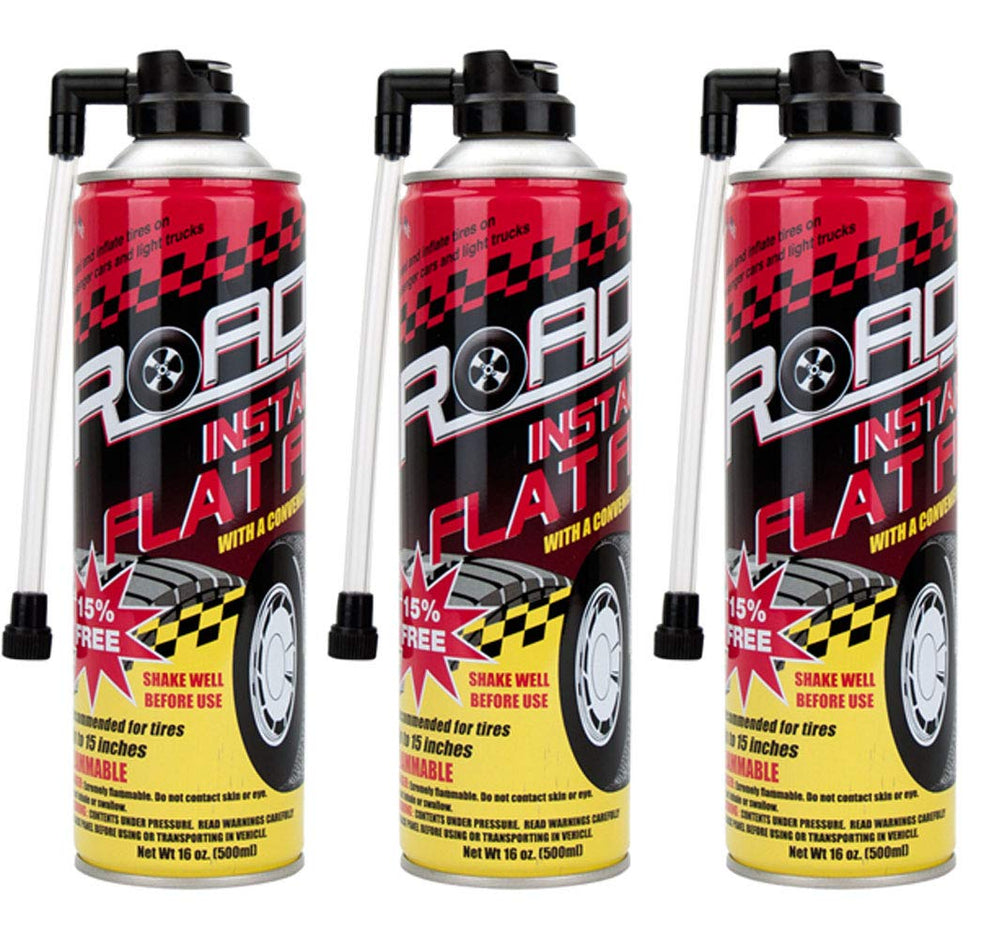 Road 3-pack front packaging showing cans and benefits