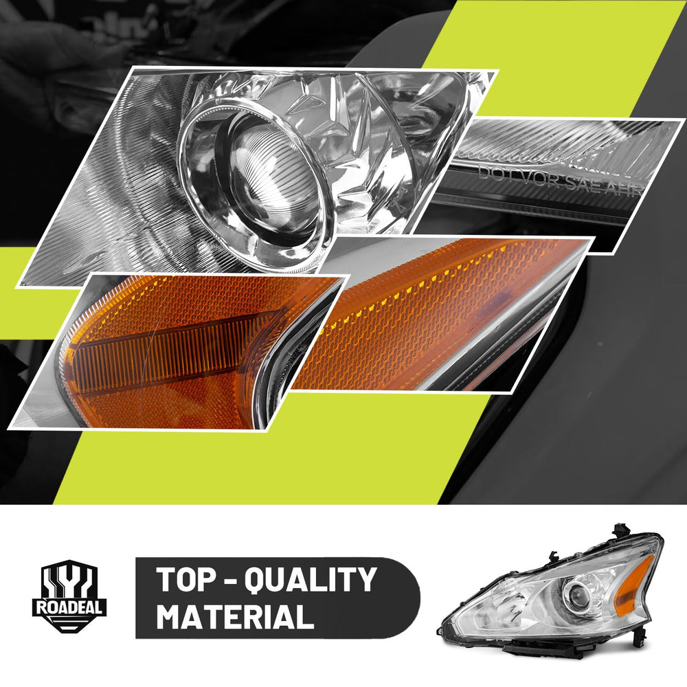 ROADEAL boxed headlight packaging ready for shipping and protection