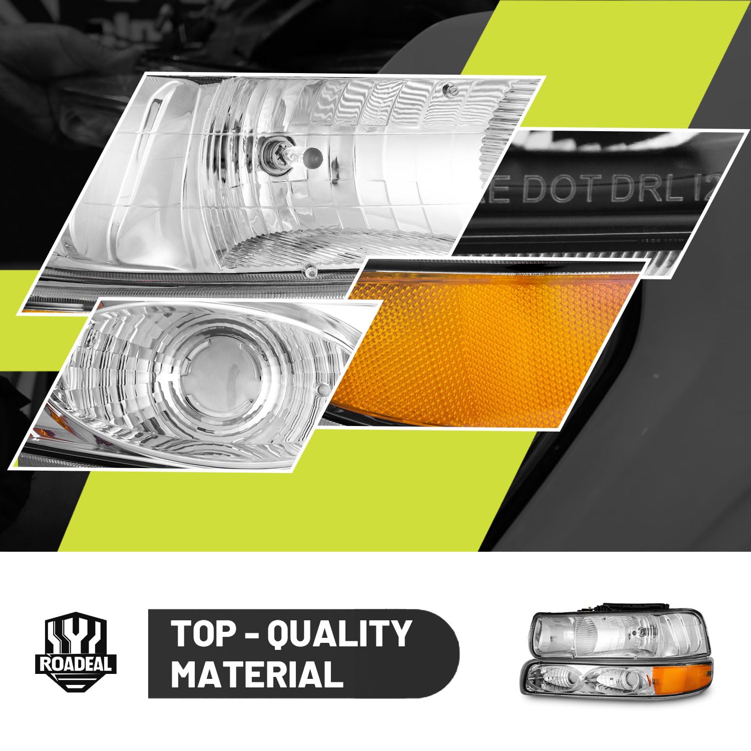 ROADEAL weather seal close-up showing IP65 protection against moisture benefit
