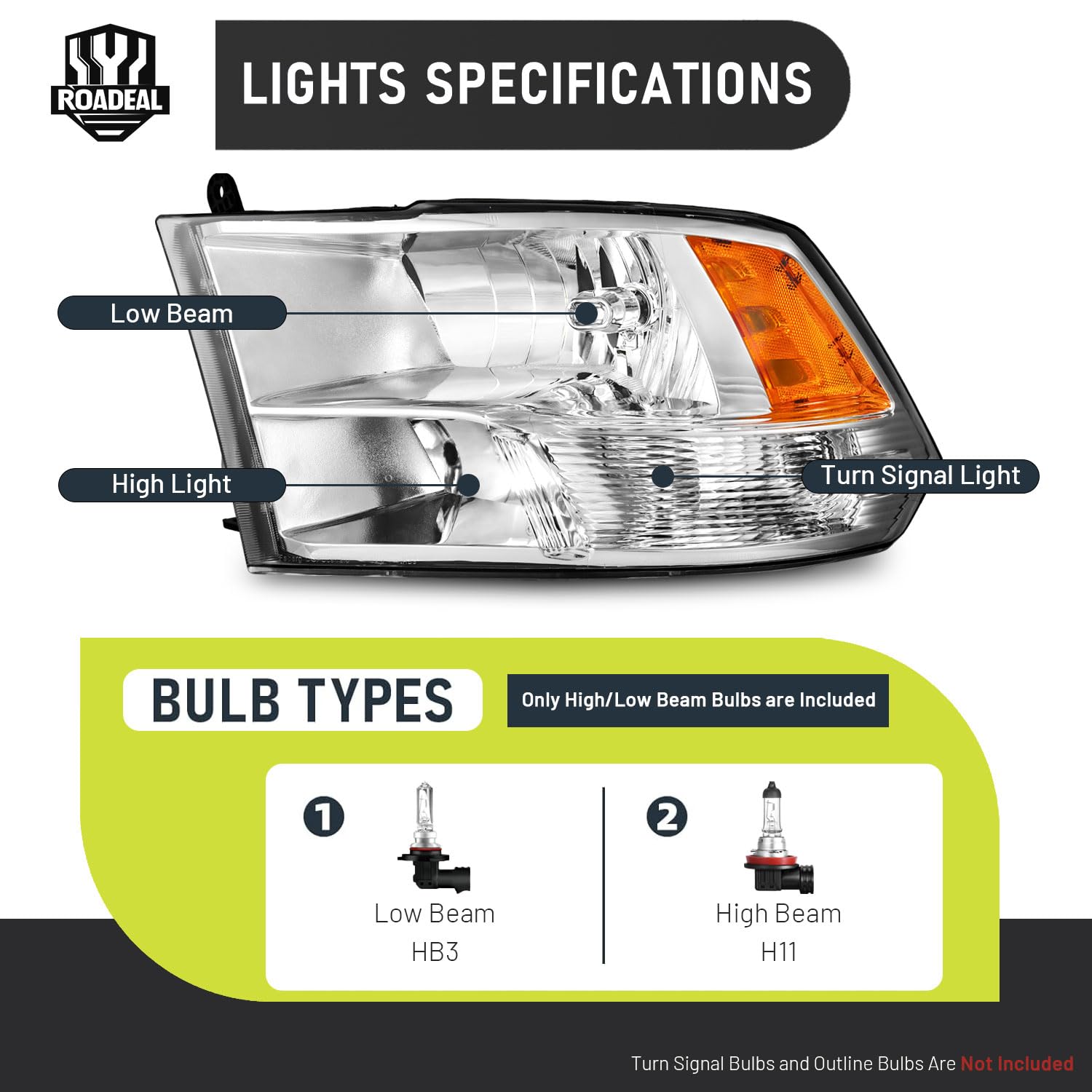 ROADEAL reflector detail highlighting BMC reflector for improved brightness benefit