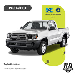 ROADEAL headlight side profile highlighting mounting points and alignment