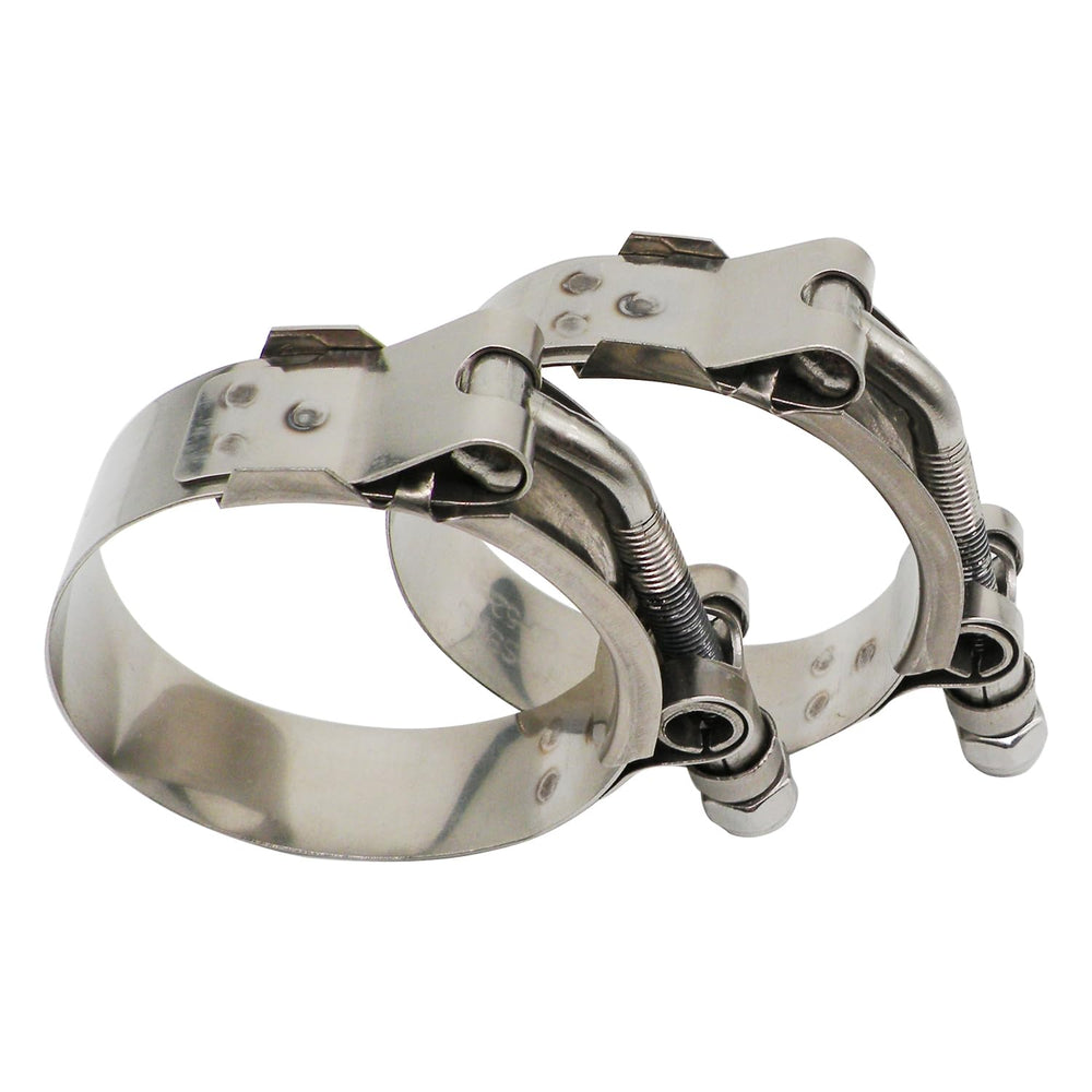 ROADFORMER close-up of rounded band edge protecting hose from cuts during clamping