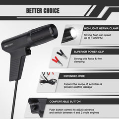 ROADGIVE red and black inductive sensor clips with long cable for reach
