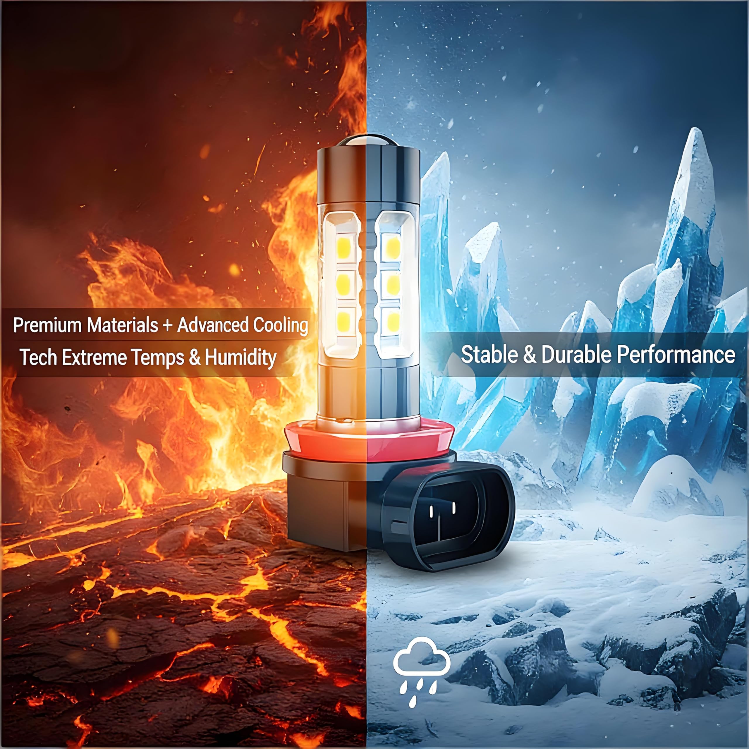 ROADLIT heat sink and body texture highlighting advanced heat dissipation benefits