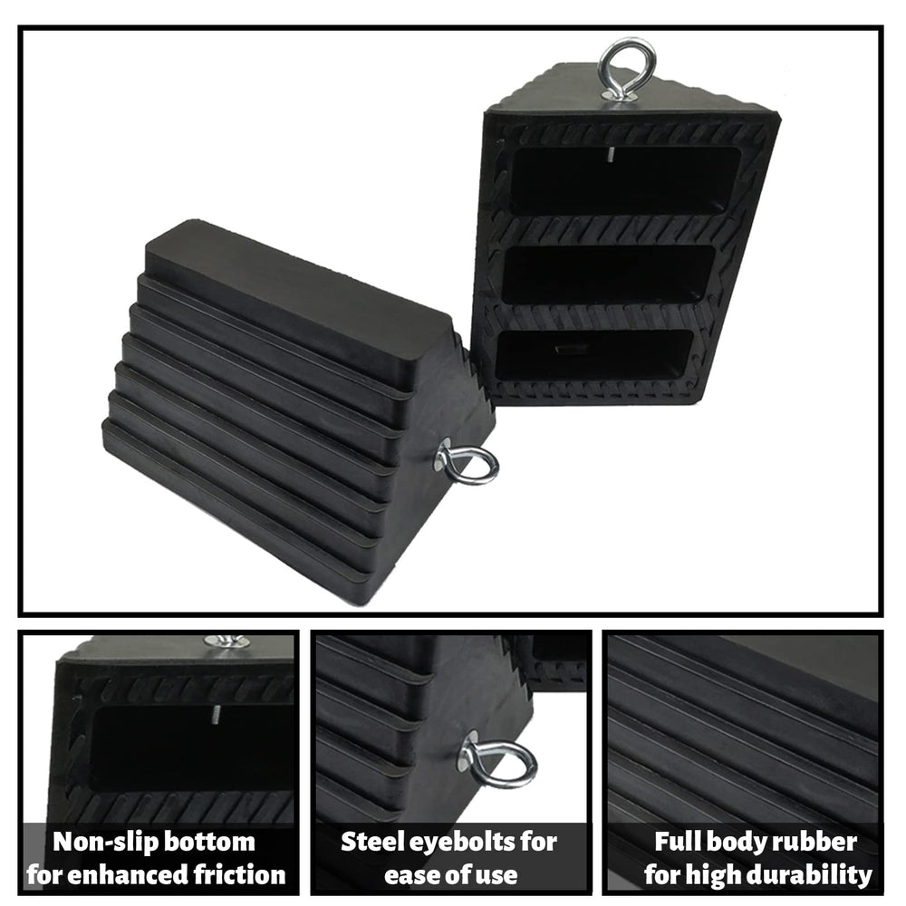 ROBLOK steel eyebolt detail for easy carrying and tethering benefit