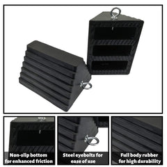 ROBLOK steel eyebolt detail for easy carrying and tethering benefit