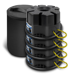 ROBLOck front packaging and bag showing compact storage and portability