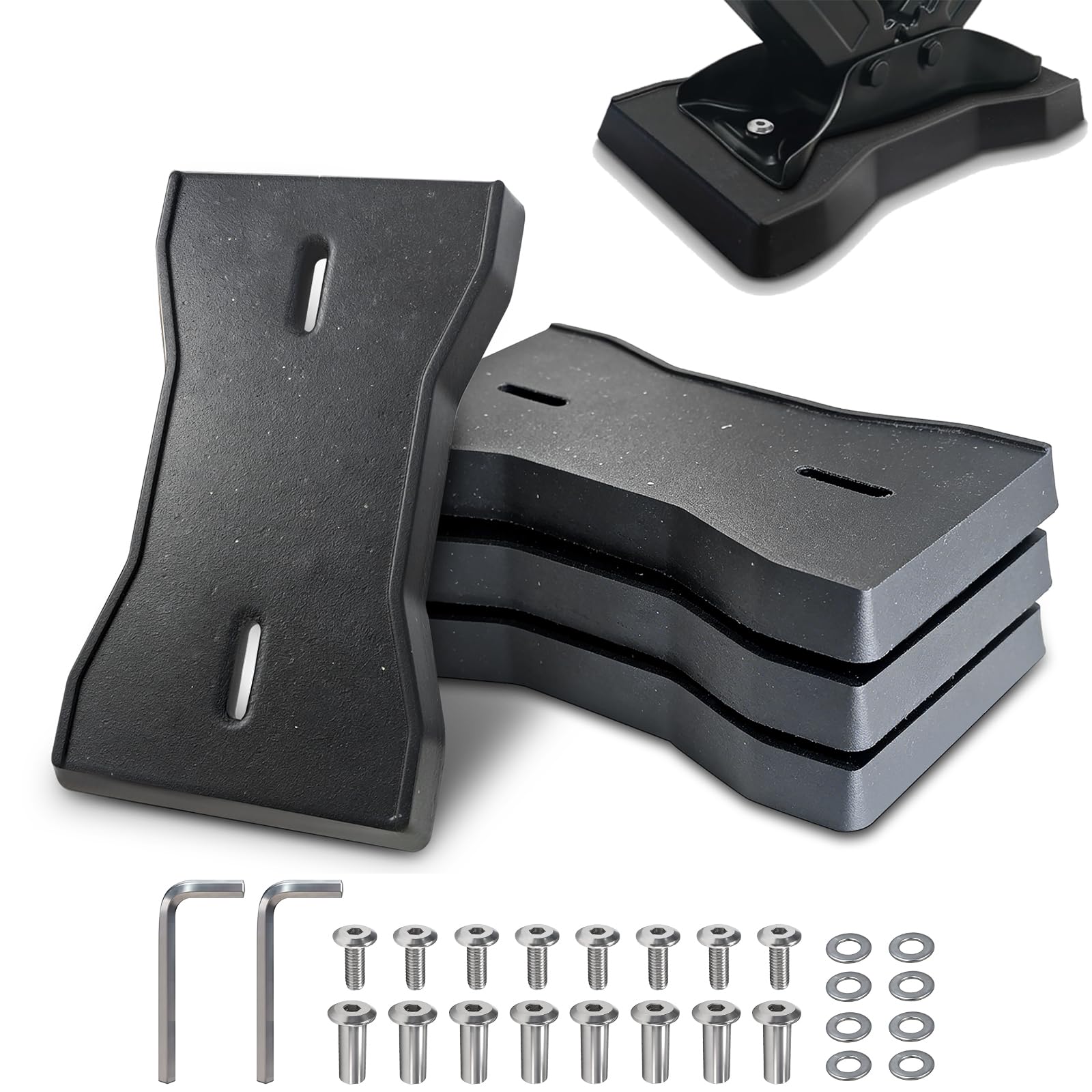 ROBLOCK front view showing two pads and clear brand benefit of stability