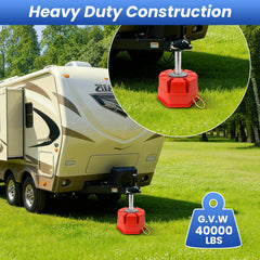 ROBLOCK molded handle and rope detail for effortless carrying and placement