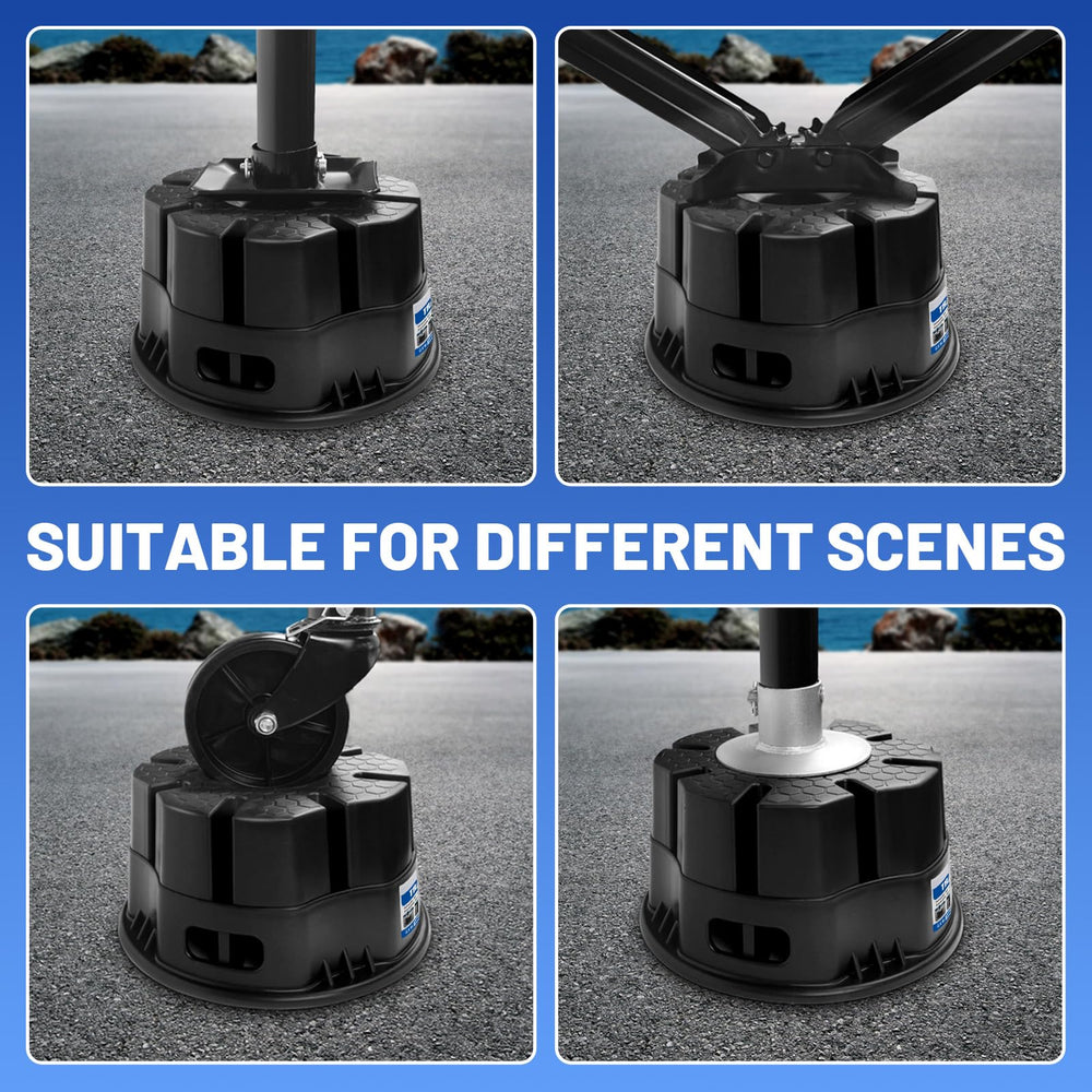 ROBLOCK side handle and rope shown for easy carrying convenience