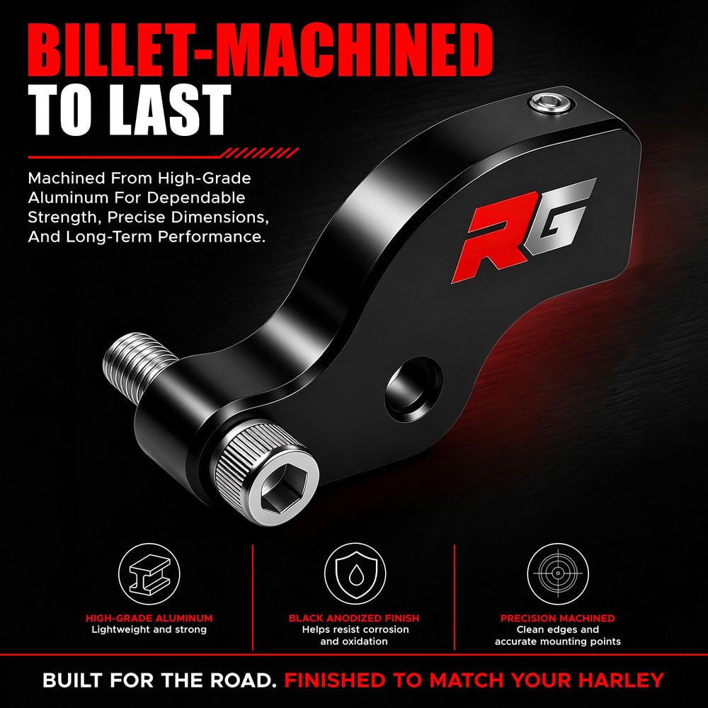 Rogierra EZ Shift next to stock linkage showing clearer shift geometry