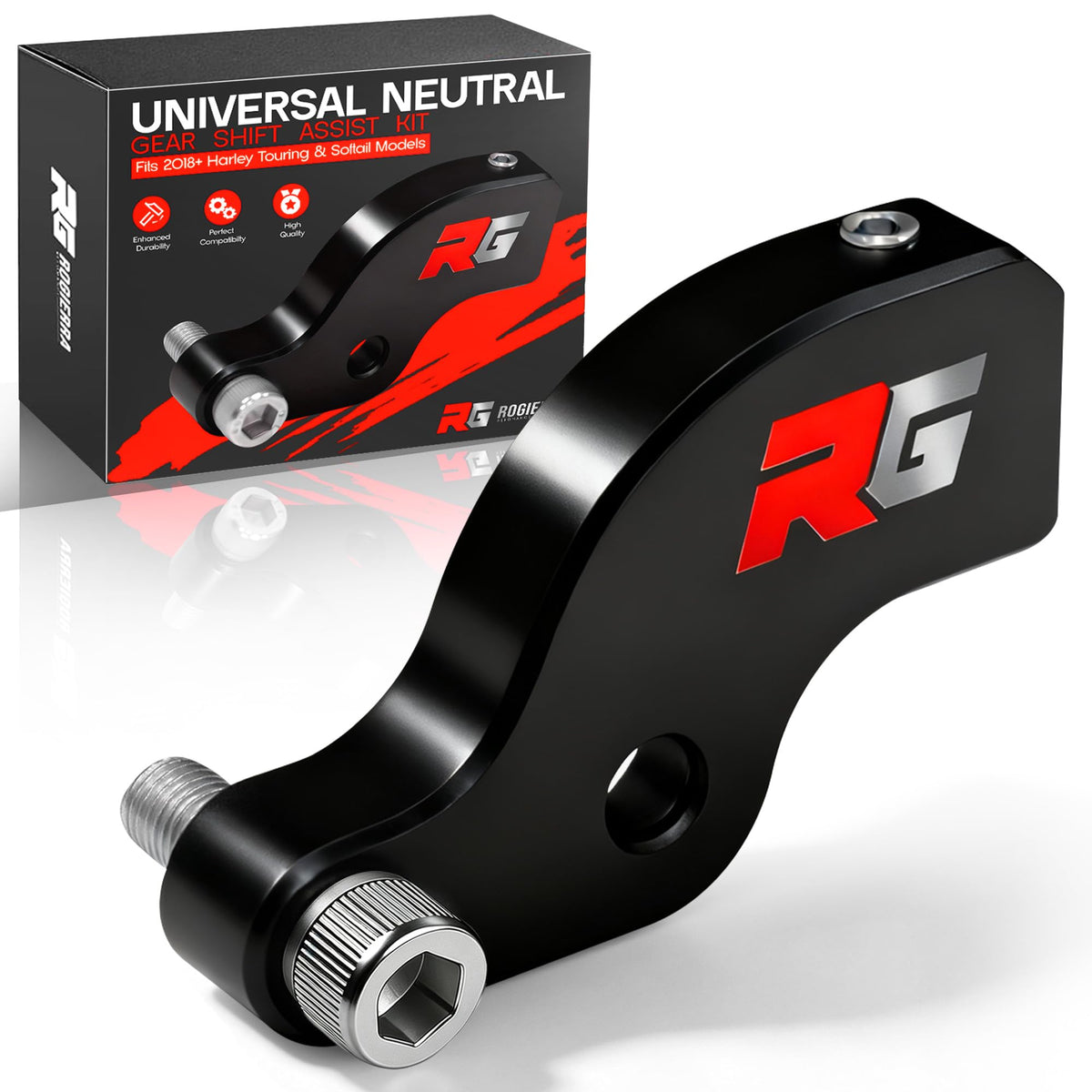 Rogierra EZ Shift front view showing compact neutral assist advantage