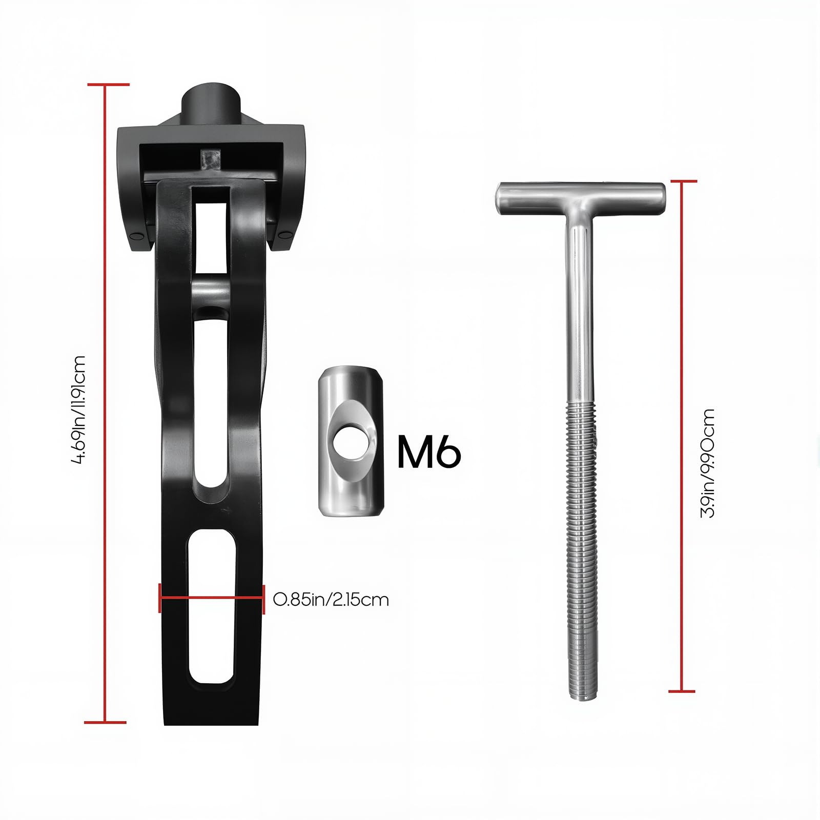 Rogierra clamps installed on truck rail illustrating stable hold during driving benefit