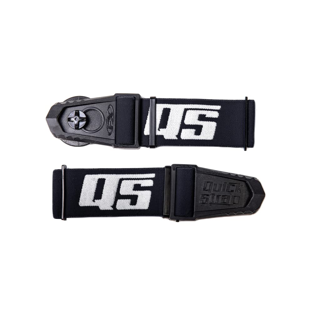 Roko Sports QS-40 front strap attached to goggle showing quick access benefit