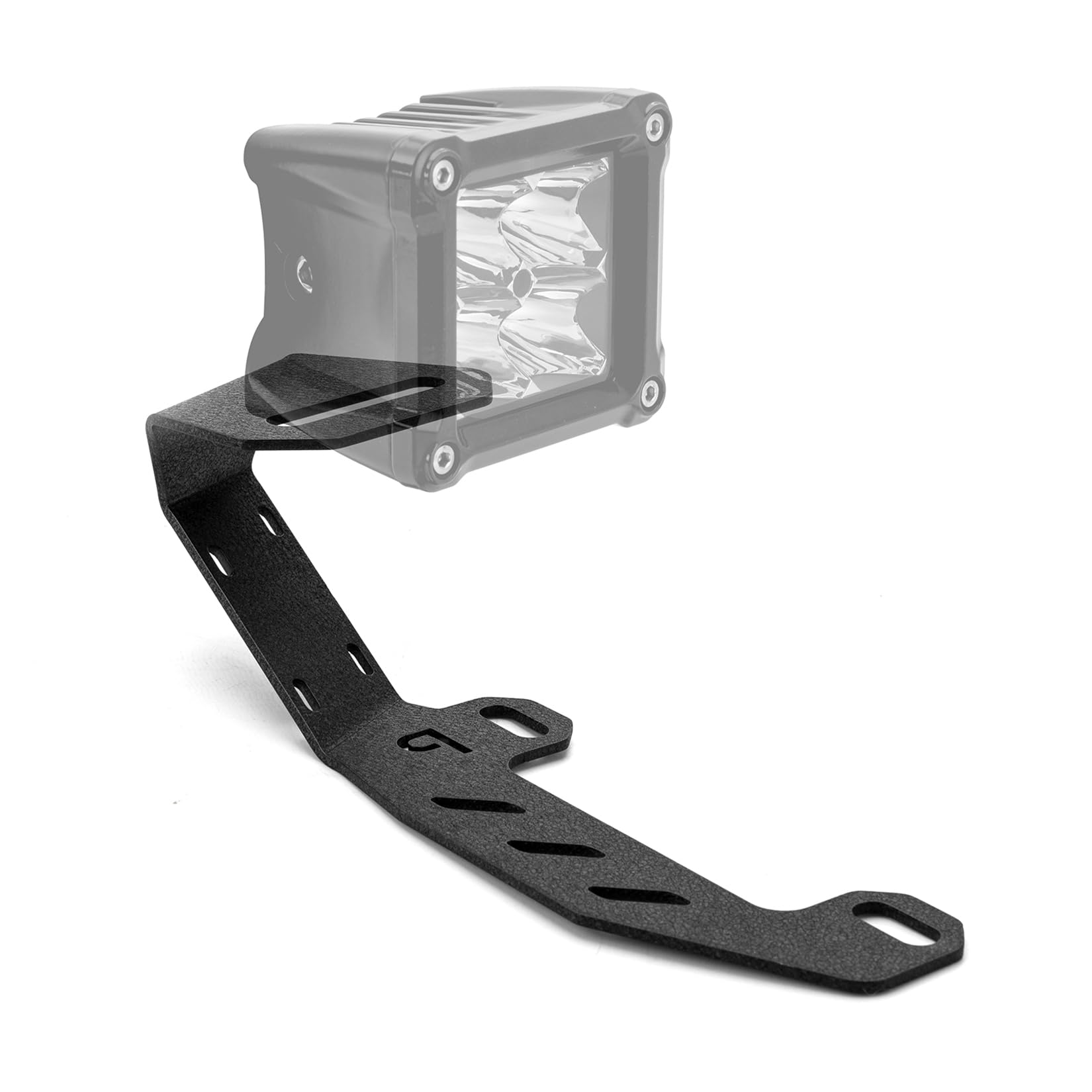 ROMELACK bracket with light illuminated at night improving visibility