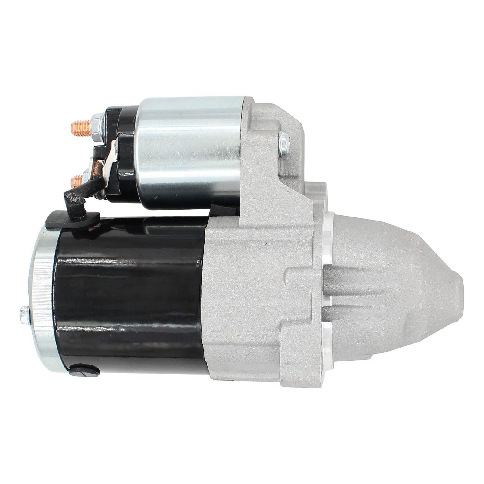 Roneeson starter front view showing compact housing and quick-fit benefit