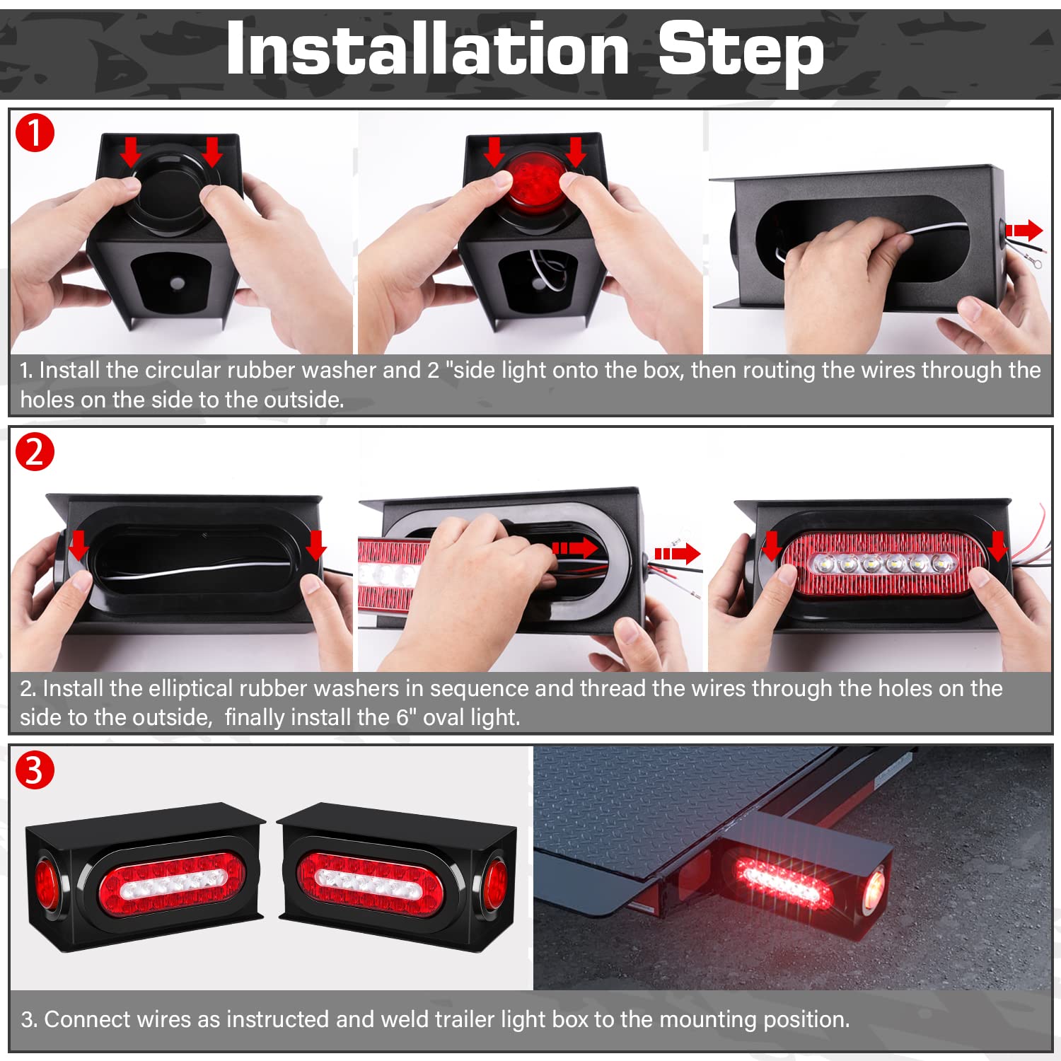 RONSTA installed on trailer showing improved night visibility and protection