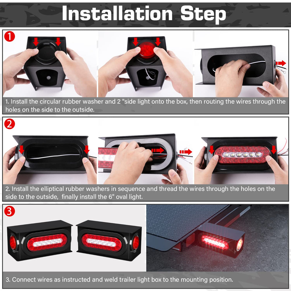 RONSTA installed on trailer showing improved night visibility and protection