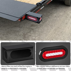 RONSTA side image of 2-inch round LED side marker illustrating added safety