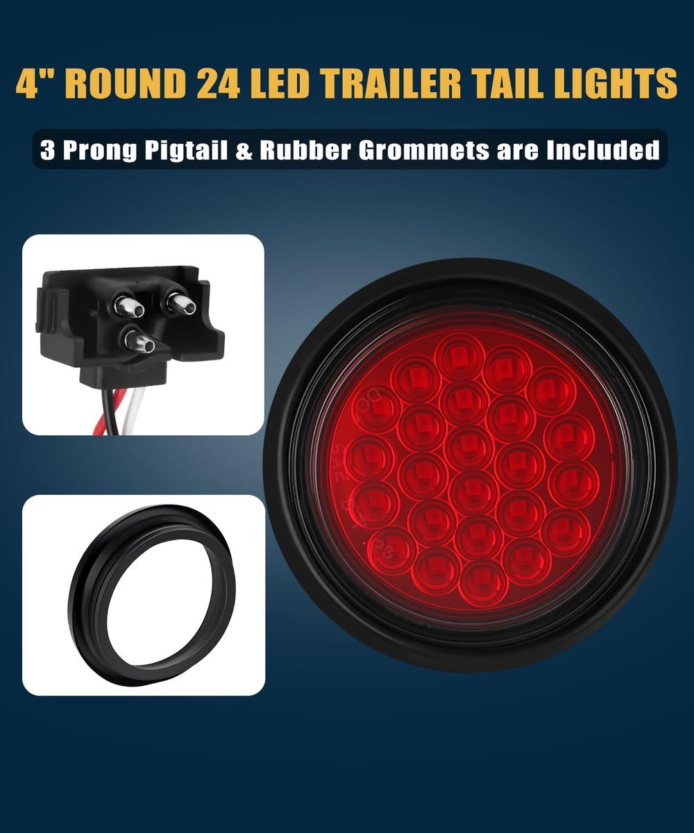 Ronybuy closeup of 24 LED chips highlighting concentrated brightness and cooling benefit