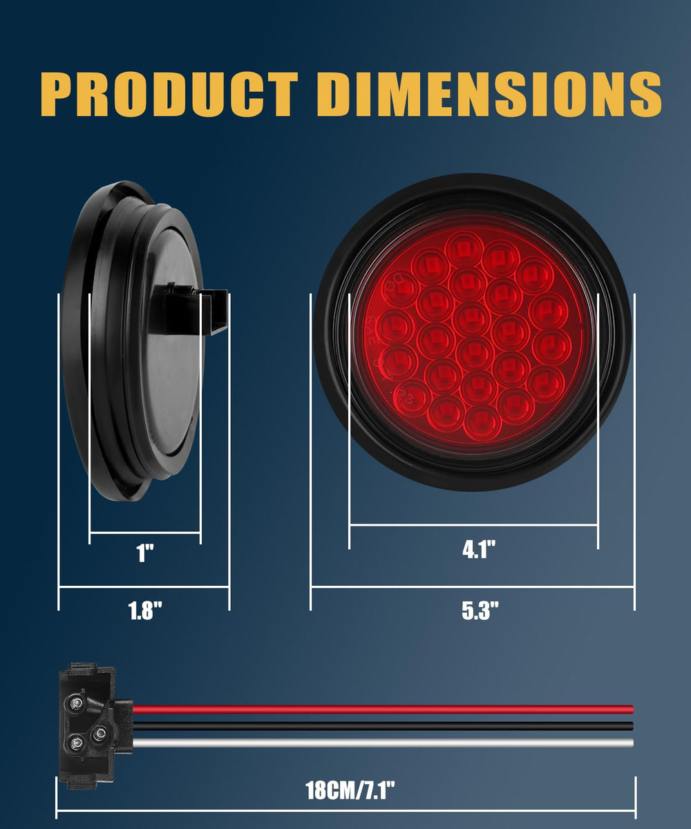 Ronybuy lit stop and tail function demonstration displaying dual-brightness safety benefit