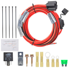 Ronybuy relay kit front packaging showing complete harness and accessories for easy identification and purchase