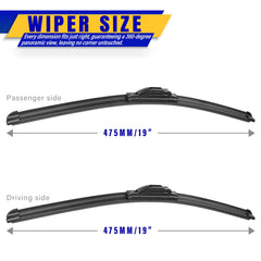 Rooppa close-up of rubber edge providing smooth streak-free wiping